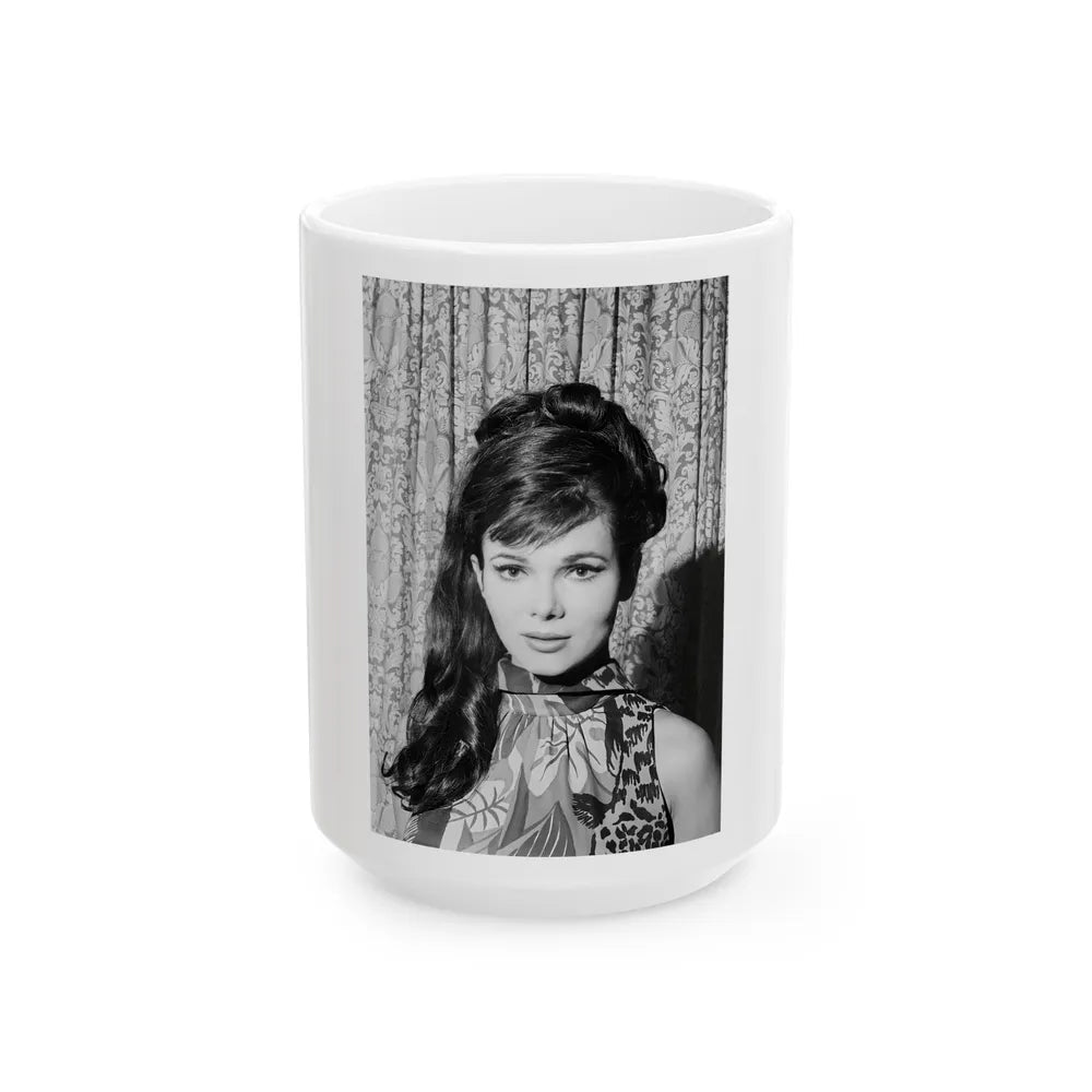 Gila Golan #96 (Vintage Female Icon) White Coffee Mug-15oz-Go Mug Yourself