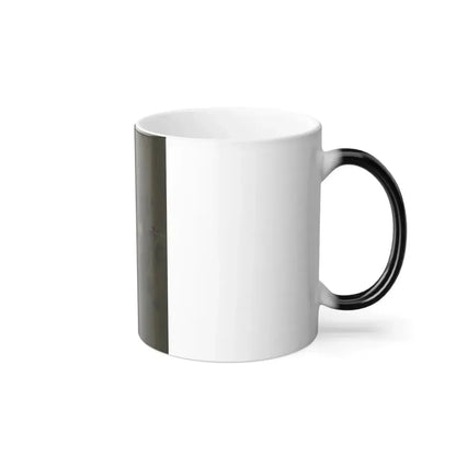 Gillis Gillisz de Bergh (1600-1669) A Festoon of Grapes, Apples and Pears Hanging from a Nail, with Sna-0 - Color Changing Mug 11oz - Go Mug Yourself