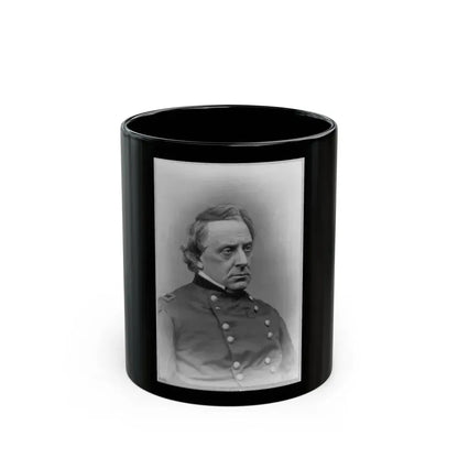 Gilman Marston, Head-And-Shoulders Portrait, Facing Right, In Uniform (U.S. Civil War) Black Coffee Mug 11oz - Go Mug Yourself