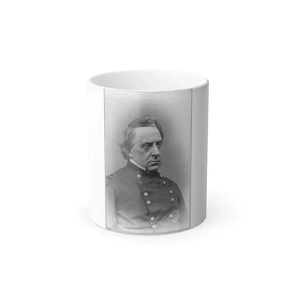 Gilman Marston, Head-and-Shoulders Portrait, Facing Right, in Uniform (U.S. Civil War) Color Changing Coffee Mug 11oz Default Title 11oz - Go Mug Yourself