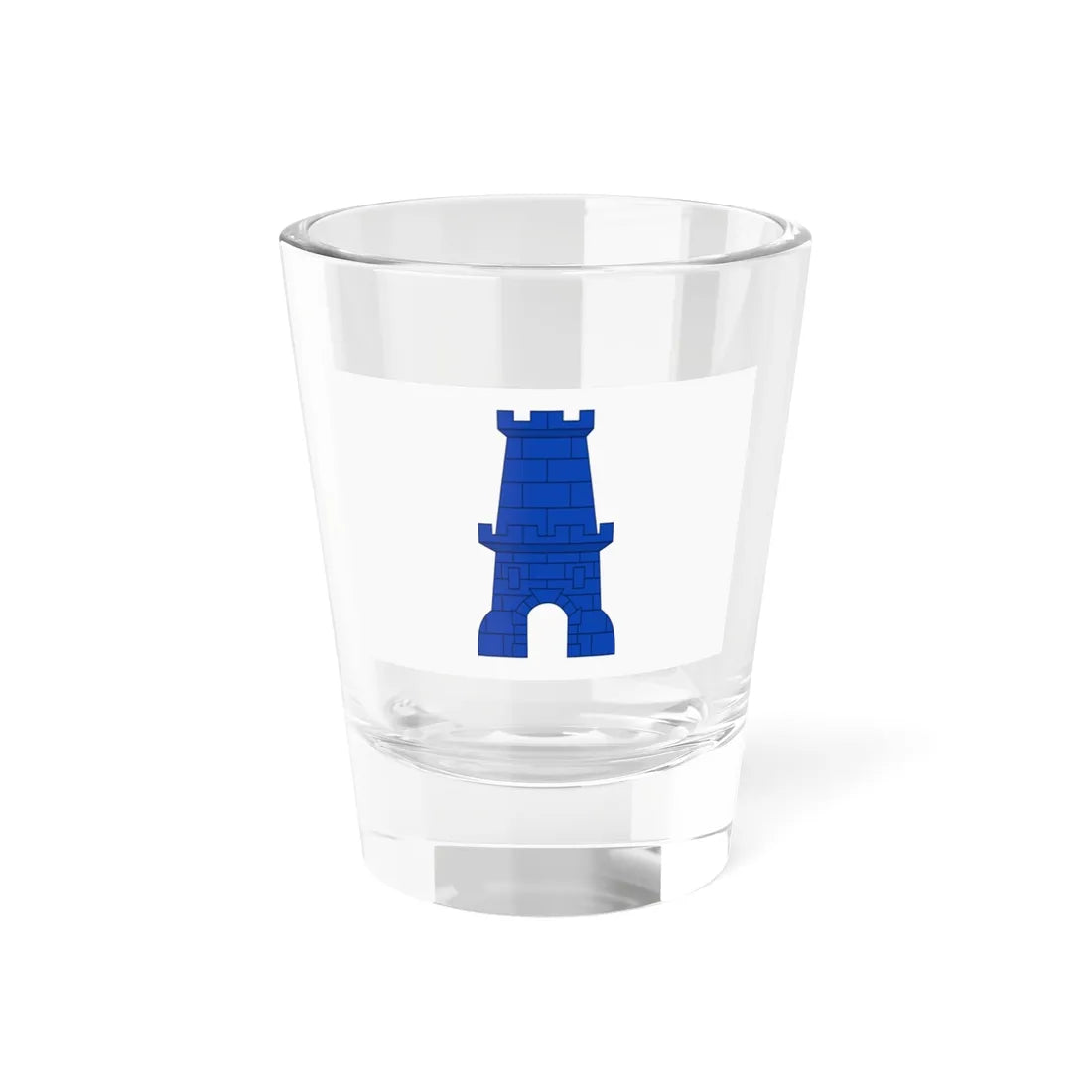 Gingelom vlag (Belgium) Shot Glass 1.5oz 1.5oz - Go Mug Yourself