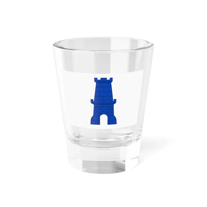 Gingelom vlag (Belgium) Shot Glass 1.5oz 1.5oz - Go Mug Yourself