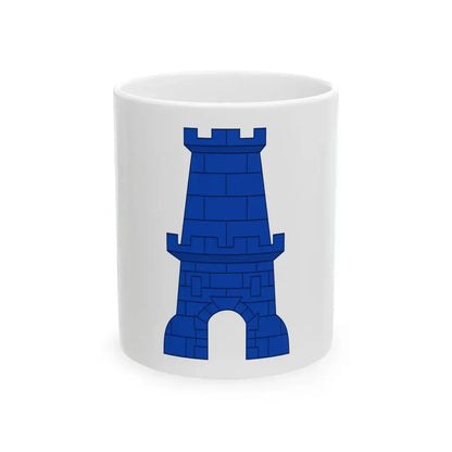 Gingelom vlag (Belgium) White Coffee Mug 11oz - Go Mug Yourself