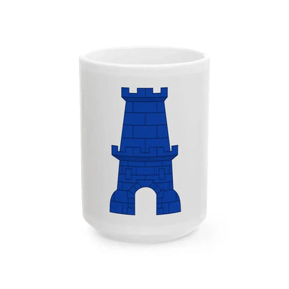 Gingelom vlag (Belgium) White Coffee Mug 15oz - Go Mug Yourself