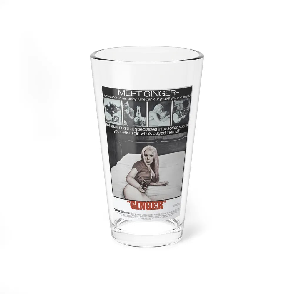 GINGER 1971 Movie Poster - Pint Glass 16oz-16oz-Go Mug Yourself