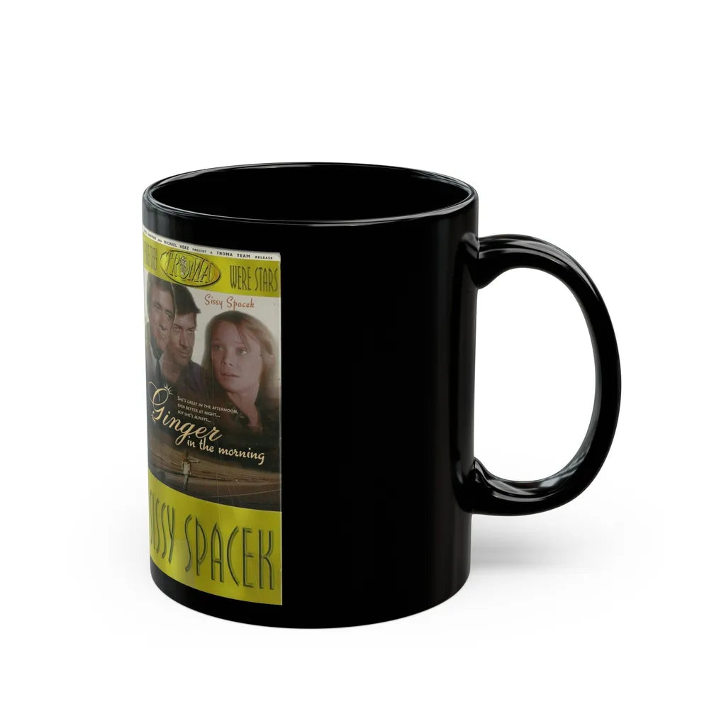 GINGER IN THE MORNING TROMA (VHS COVER) - Black Coffee Mug-Go Mug Yourself