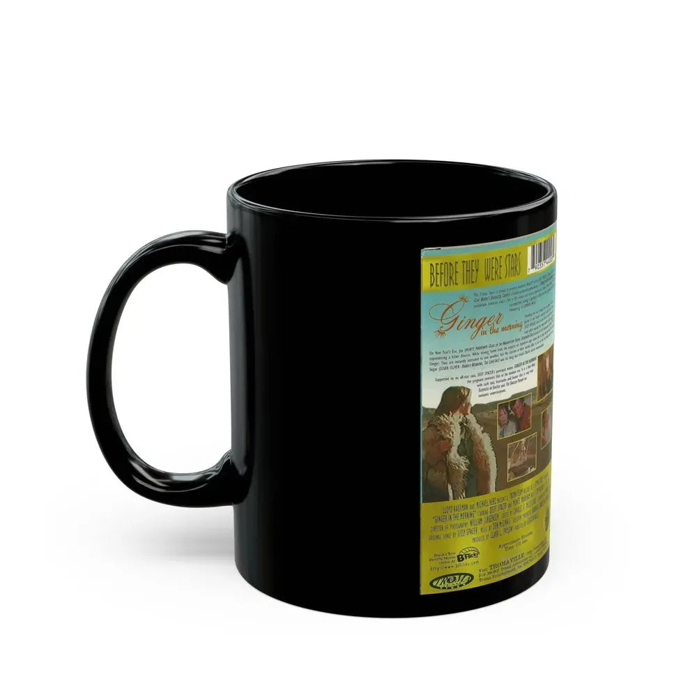 GINGER IN THE MORNING TROMA (VHS COVER) - Black Coffee Mug - Go Mug Yourself