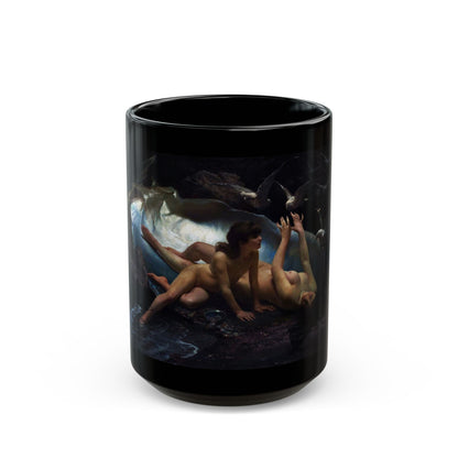 Gioacchino Pagliei (1852-1896) The Naiads - 1881 - Black Coffee Mug-15oz-Go Mug Yourself