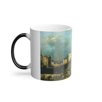 Giovanni Antonio Canal %22Canaletto%22 (1697-1768) Porta Portello, Padua - c1760 - Color Changing Mug 11oz - Go Mug Yourself
