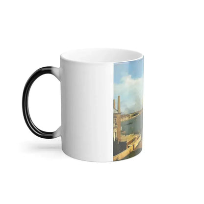 Giovanni Antonio Canal %22Canaletto%22 (1697-1768) The Thames and the City of London from Richmond House-0 - Color Changing Mug 11oz - Go Mug Yourself
