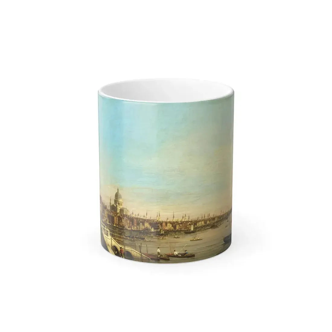 Giovanni Antonio Canal %22Canaletto%22 (1697-1768) The Thames from the Terrace of Somerset House, Lookin-0 - Color Changing Mug 11oz 11oz - Go Mug Yourself