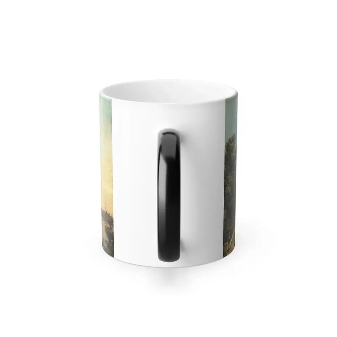 Giovanni Antonio Canal %22Canaletto%22 (1697-1768) The Thames from the Terrace of Somerset House, Lookin-0 - Color Changing Mug 11oz - Go Mug Yourself