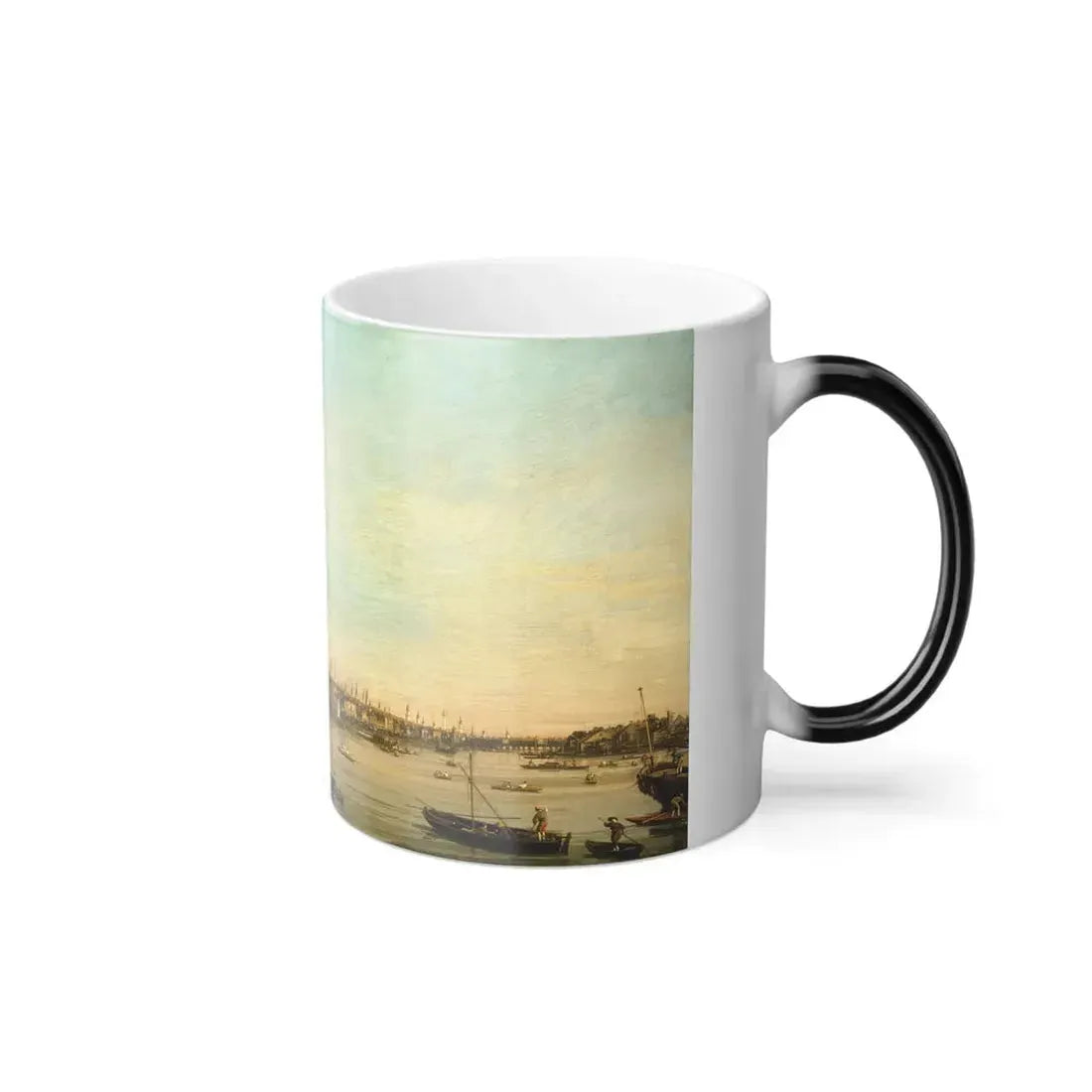 Giovanni Antonio Canal %22Canaletto%22 (1697-1768) The Thames from the Terrace of Somerset House, Lookin-0 - Color Changing Mug 11oz - Go Mug Yourself