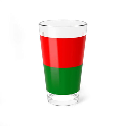 Giovo-Bandiera (Italy) Pint Glass 16oz 16oz - Go Mug Yourself