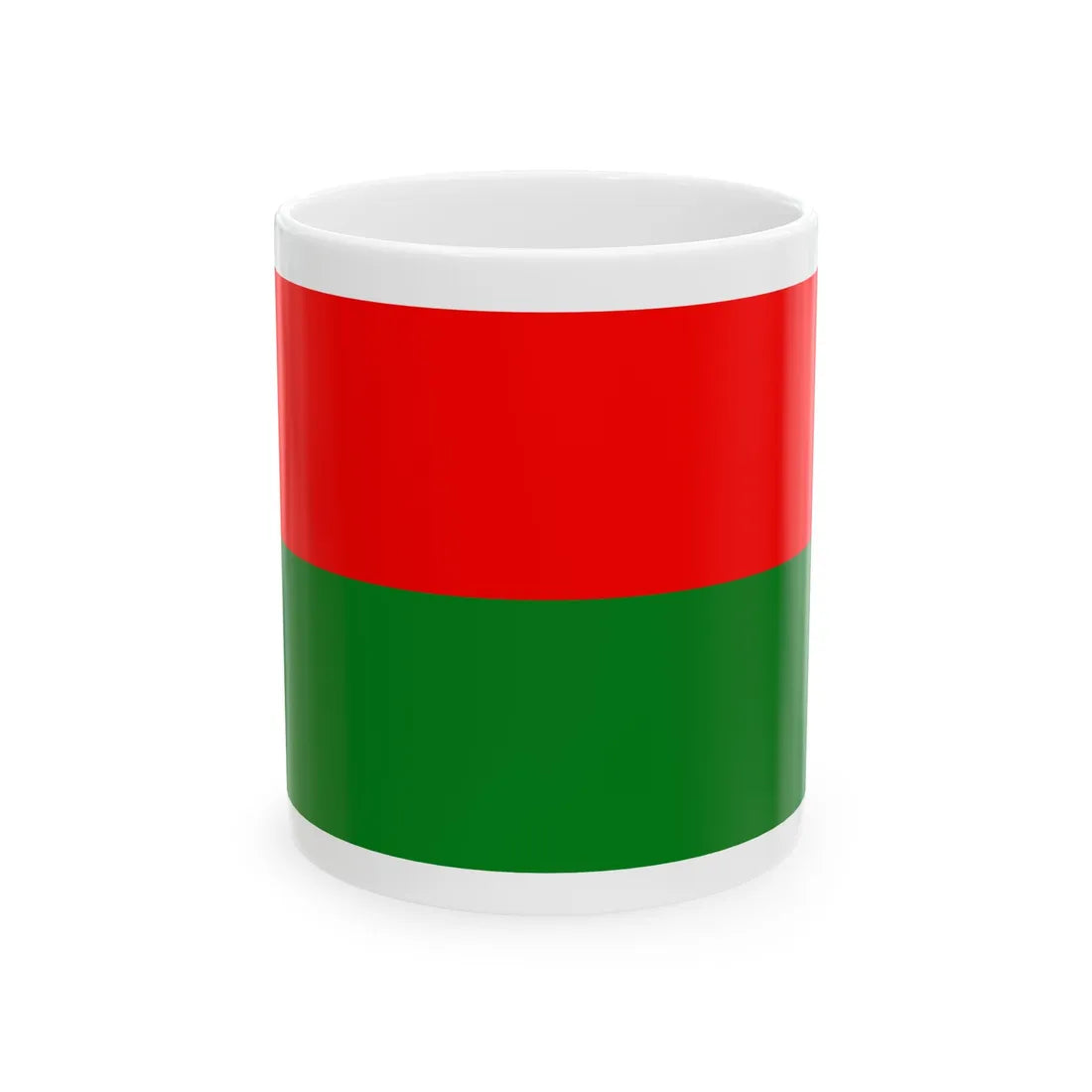 Giovo-Bandiera (Italy) White Coffee Mug 11oz - Go Mug Yourself