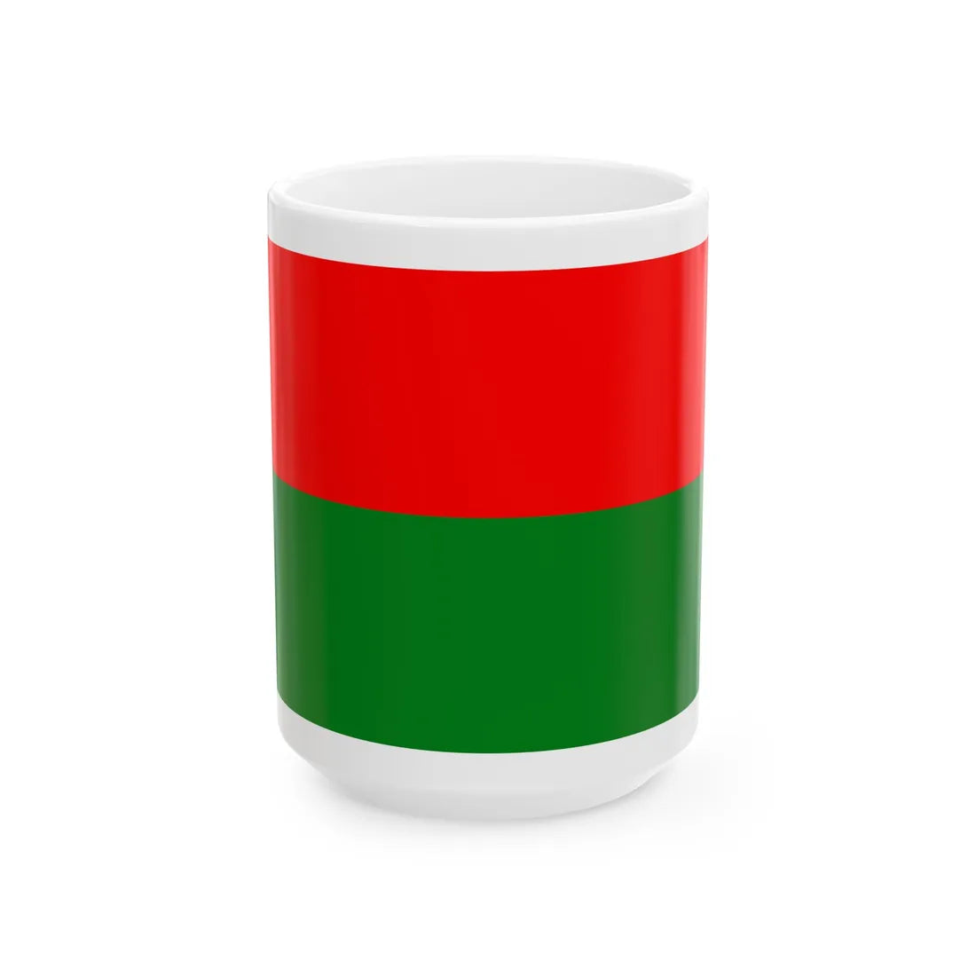 Giovo-Bandiera (Italy) White Coffee Mug 15oz - Go Mug Yourself