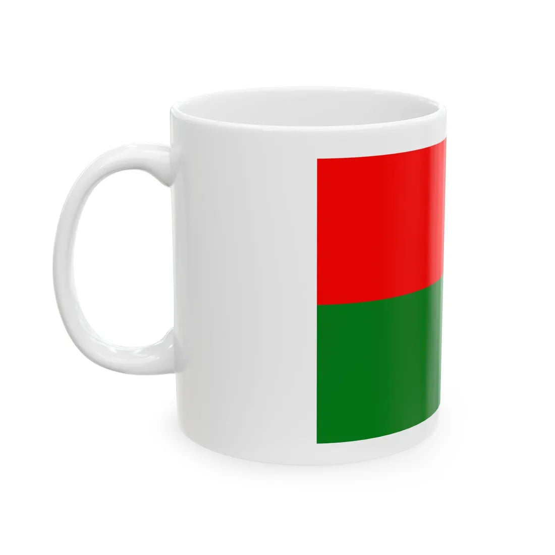 Giovo-Bandiera (Italy) White Coffee Mug - Go Mug Yourself