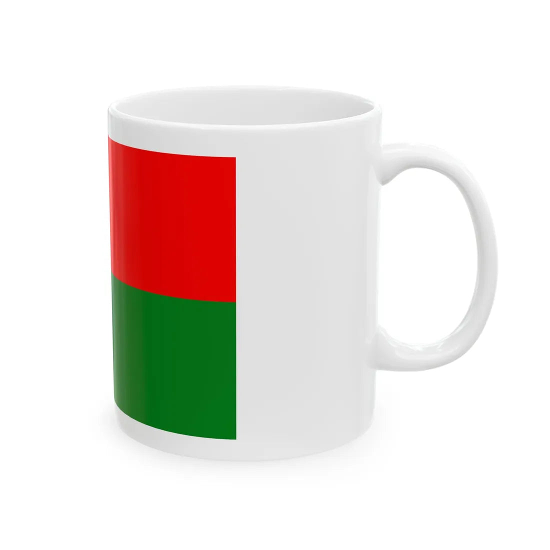 Giovo-Bandiera (Italy) White Coffee Mug - Go Mug Yourself