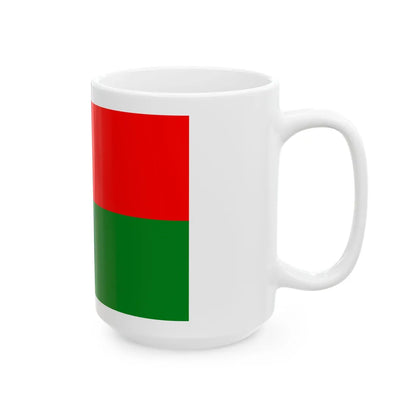 Giovo-Bandiera (Italy) White Coffee Mug - Go Mug Yourself