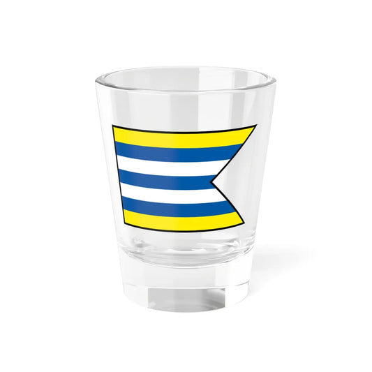 Giraltovce Svidnik Flag (Slovakia) Shot Glass 1.5oz 1.5oz - Go Mug Yourself