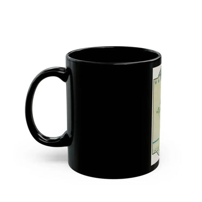 Girl at the Sink - Black Coffee Mug - Go Mug Yourself