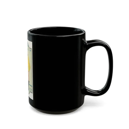 Girl at the Sink - Black Coffee Mug - Go Mug Yourself
