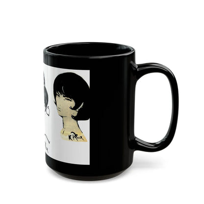 GIrl Gang, 1964 - Black Coffee Mug-Go Mug Yourself