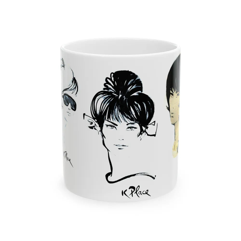 GIrl Gang, 1964 - White Coffee Mug-11oz-Go Mug Yourself