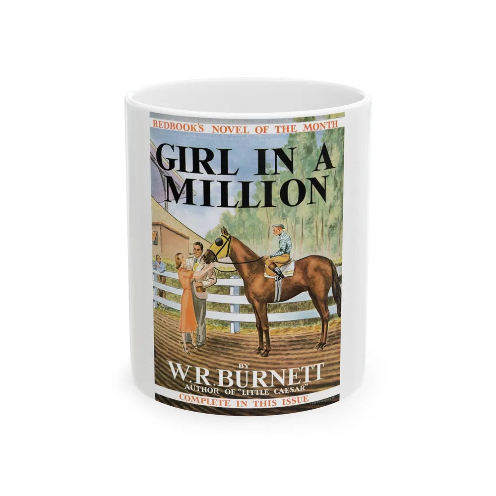 Girl In A Million, Rebook, January 1938 - White Coffee Mug-11oz-Go Mug Yourself