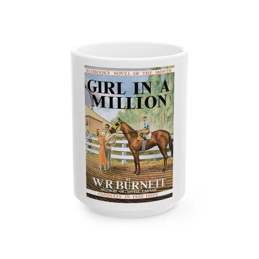 Girl In A Million, Rebook, January 1938 - White Coffee Mug-15oz-Go Mug Yourself