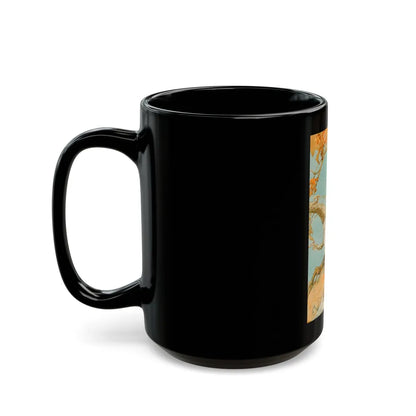 Girl in Autumn - Black Coffee Mug-Go Mug Yourself