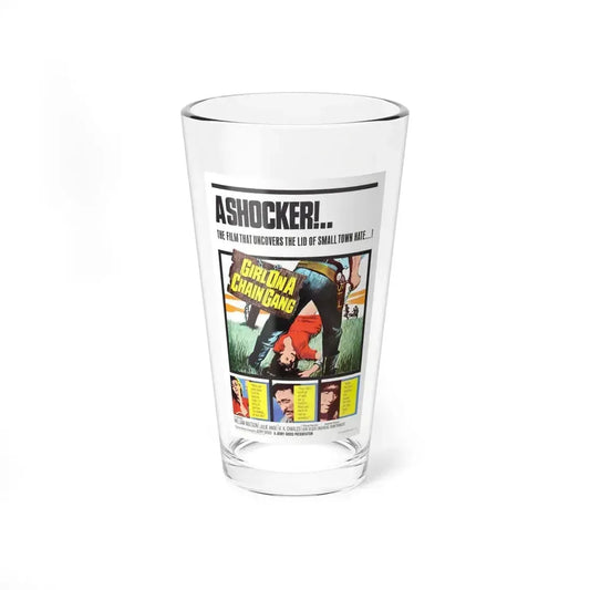 GIRL ON A CHAIN GANG 1966 Movie Poster - Pint Glass 16oz 16oz - Go Mug Yourself
