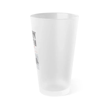 GIRL PUSHER 1968 Movie Poster - Frosted Pint Glass 16oz - Go Mug Yourself