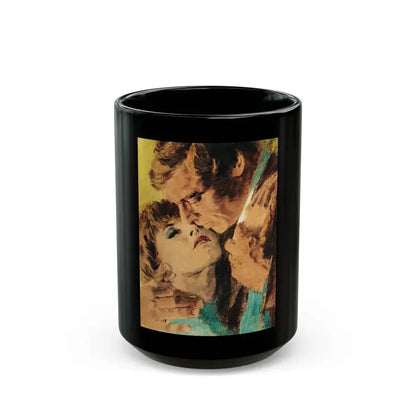 Girl With A Vocation, My Home And Family magazine, 1965 - Black Coffee Mug 15oz - Go Mug Yourself