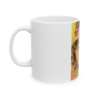 Girl With A Vocation, My Home And Family magazine, 1965 - White Coffee Mug - Go Mug Yourself