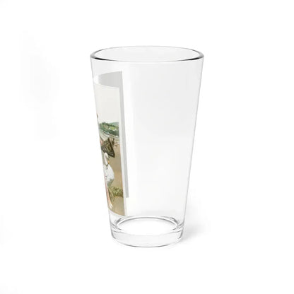 Girl With Swan - Pint Glass 16oz - Go Mug Yourself