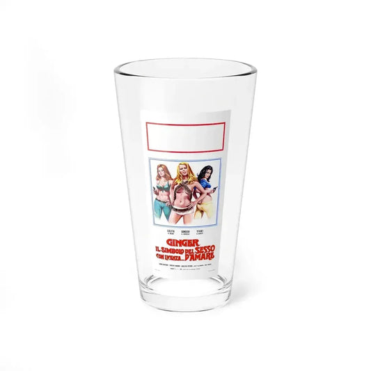 GIRLS ARE FOR LOVING (ITALIAN) 1973 Movie Poster - Pint Glass 16oz 16oz - Go Mug Yourself