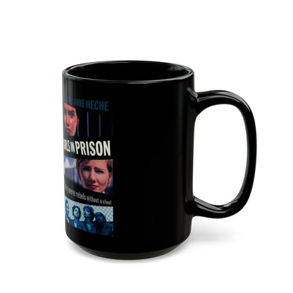 GIRLS IN PRISON (VHS COVER) - Black Coffee Mug-Go Mug Yourself