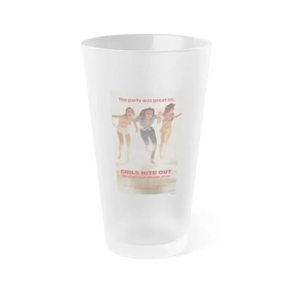 GIRLS NITE OUT (THE SCAREMAKER) 1982 Movie Poster - Frosted Pint Glass 16oz Default Title - Go Mug Yourself