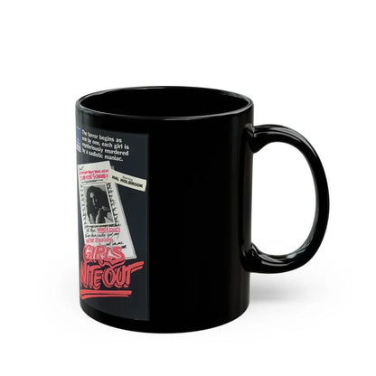 GIRLS NITE OUT THORM EMI VIDEO (VHS COVER) - Black Coffee Mug - Go Mug Yourself