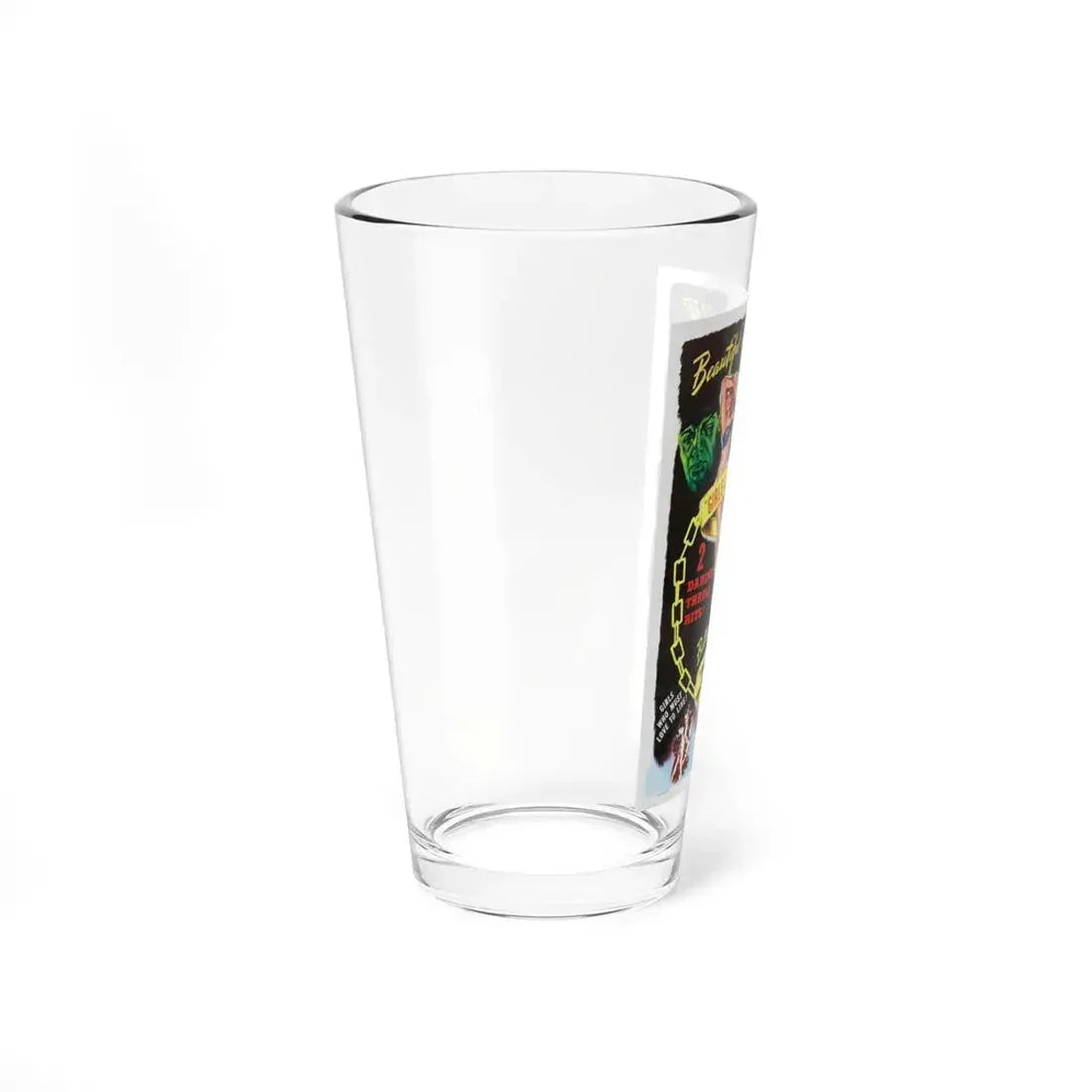 GIRLS OF THE UNDERWORLD + PROBATION 1940 Movie Poster - Pint Glass 16oz - Go Mug Yourself