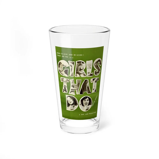 GIRLS THAT DO 1969 Movie Poster - Pint Glass 16oz-16oz-Go Mug Yourself