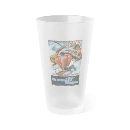 GIRLS WILL BE GIRLS 1982 Movie Poster - Frosted Pint Glass 16oz Default Title - Go Mug Yourself