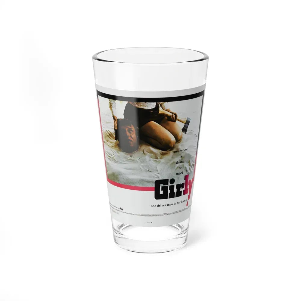 GIRLY 1970 Movie Poster - Pint Glass 16oz 16oz - Go Mug Yourself