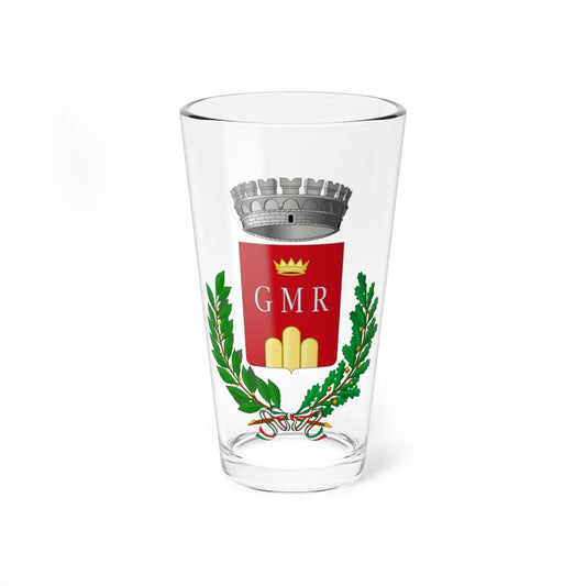 Gissi-Stemma (Italy) (Coat of Arms) Pint Glass 16oz 16oz - Go Mug Yourself
