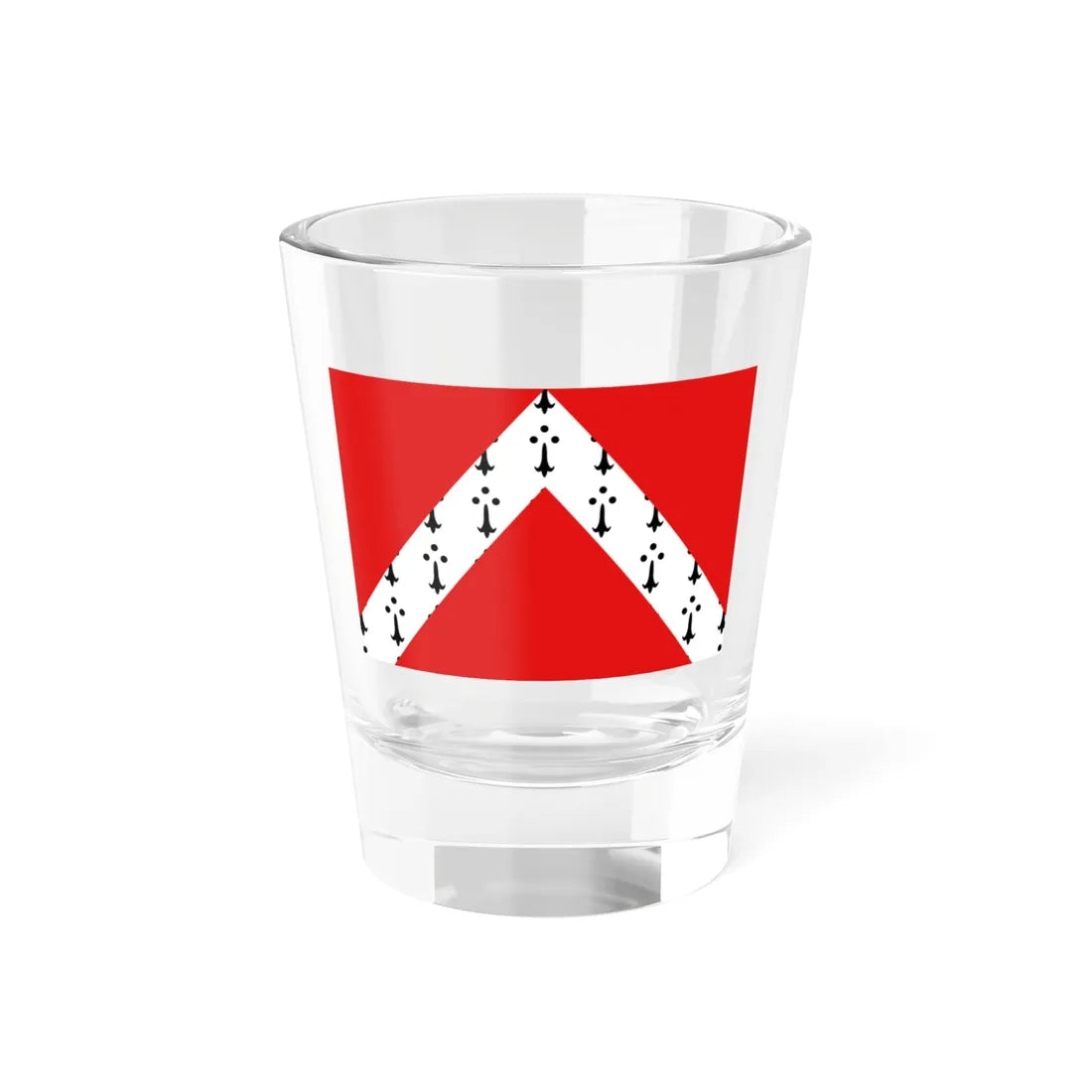 GistelFlag (Belgium) Shot Glass 1.5oz 1.5oz - Go Mug Yourself