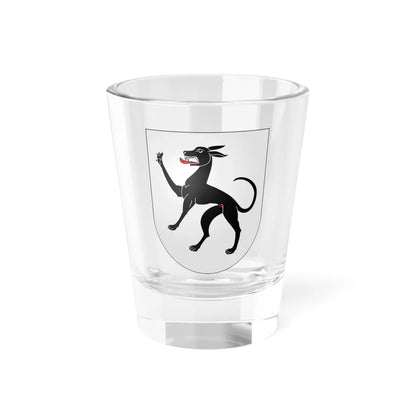 Giswil-coat of arms (Switzerland) (Coat of Arms) Shot Glass 1.5oz 1.5oz - Go Mug Yourself