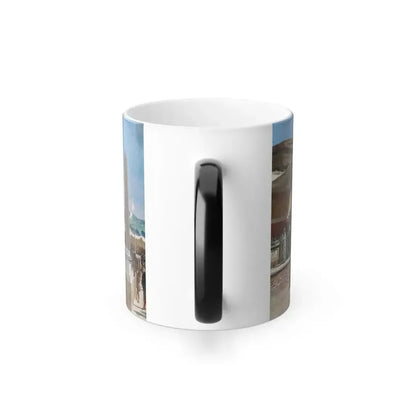 Giuseppe Patti Sciuti (1834-1911) Tito Fifth Freedom from the Greeks - oil on canvas - Color Changing Mug 11oz - Go Mug Yourself