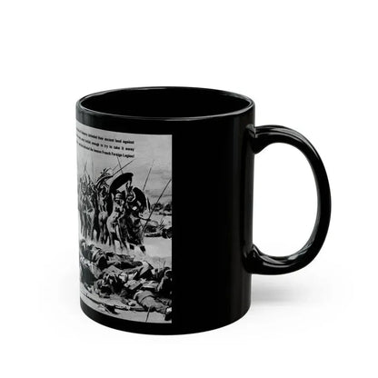 Give A Dame A Gun And She's A Killer, Real Men, February 1971 - Black Coffee Mug - Go Mug Yourself