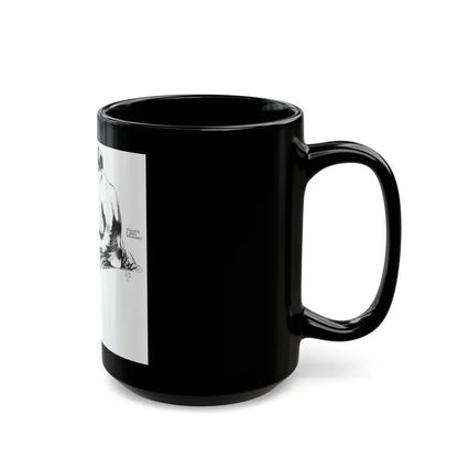 Give and Take (1), Collier's, February 11, 1928 - Black Coffee Mug - Go Mug Yourself